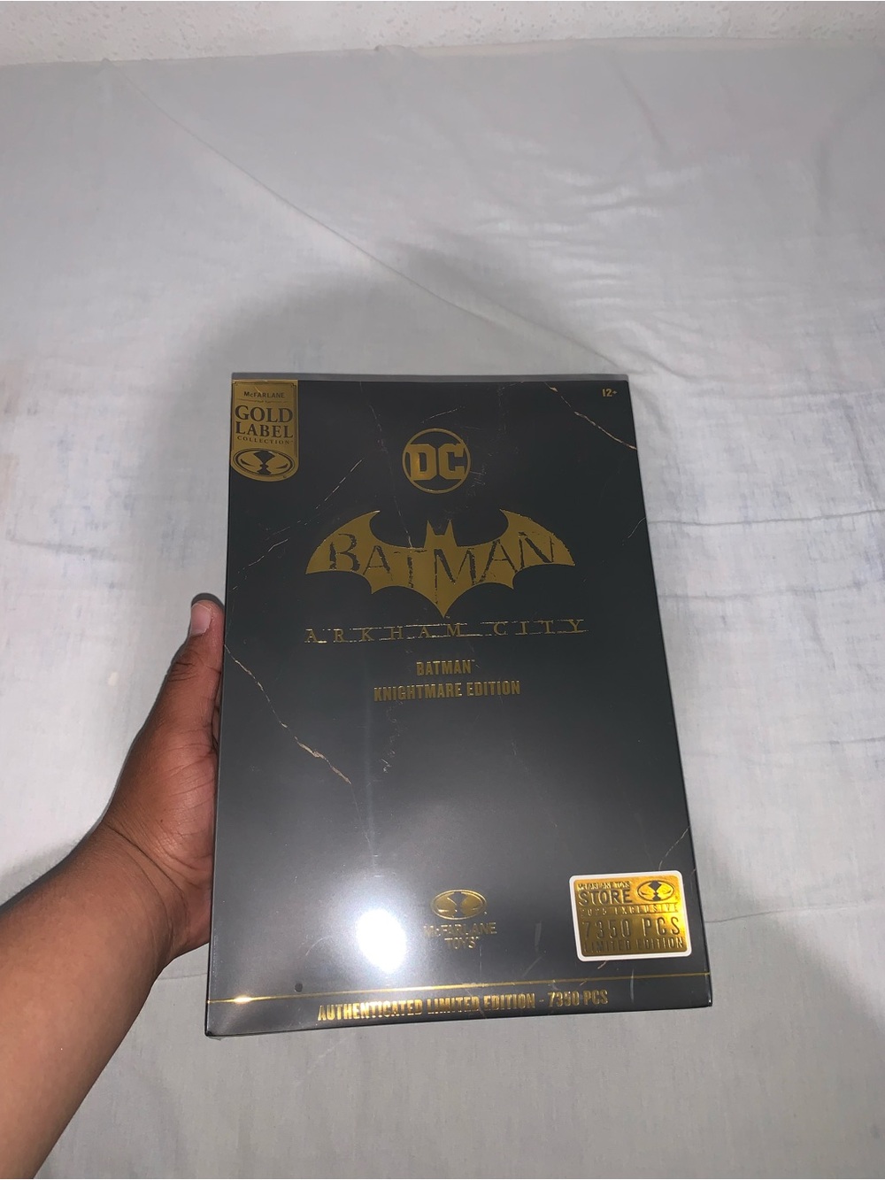 Batman (Arkham City) Knightmare Edition Gold Label Exclusive Mcfarlane